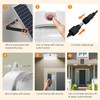 UPONUN Solar Ceiling Light Motion Sensor 2 Pack, Dimmable 6000K/4000K/3200K
