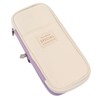 Large Pen Bag Simple Style Canvas Mesh Pockets Pen Slots