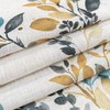 MYSKY HOME 95 Inch Curtains Semi Sheer Linen Blended Window