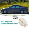 ACROPIX OBD2 Diagnostic Connector Female Socket with 16 Terminals for