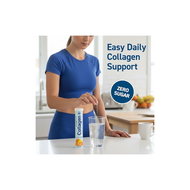 Applied Nutrition Solutions Collagen Effervescent Tablets – Collagen with Vitamin