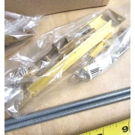 IVES HB Ives Fb457 Manual Flush Bolts 1 Set (2 Each) Brass NIB