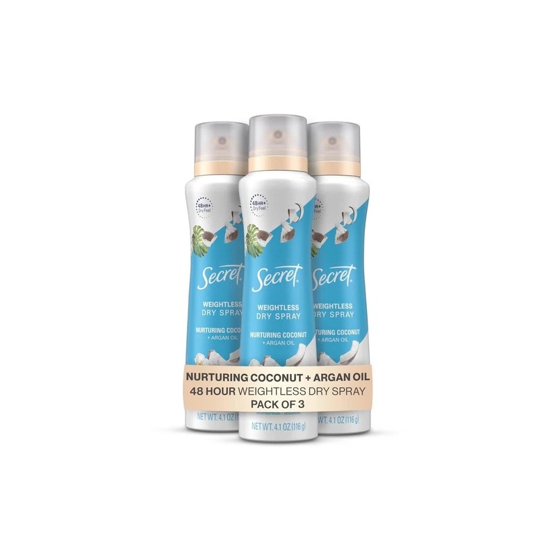 Secret av2023-Secret- - 4.1 Ounce (Pack of 3), Nurturing Coconut