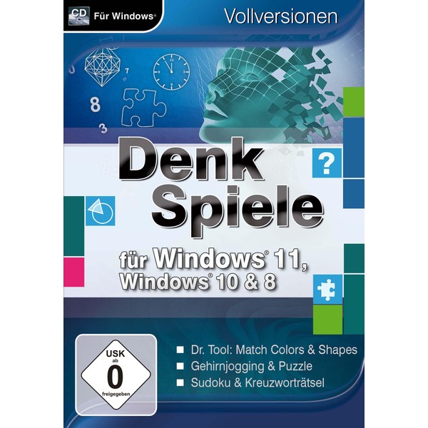 Denkspiele für Windows 11 (PC)