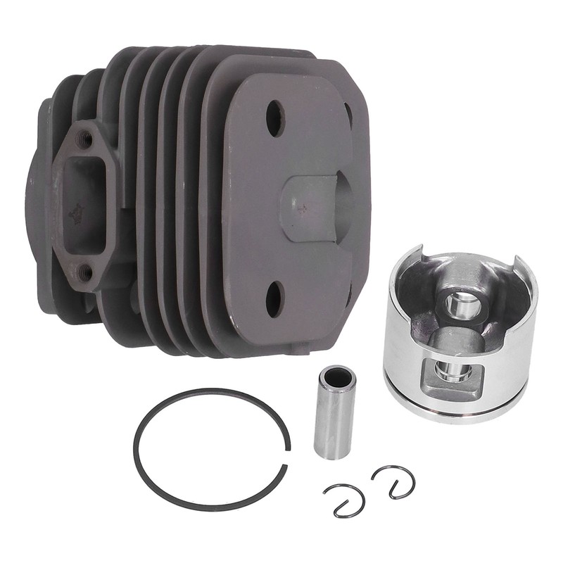 48mm Cylinder Piston Kit Cylinder Piston Circlip Set Garden Chainsaw