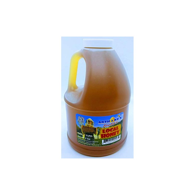 Kansas Honey 5 lb Jug Raw Pure