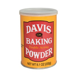 Davis Double Acting Baking Powder, 8.1 Ounce