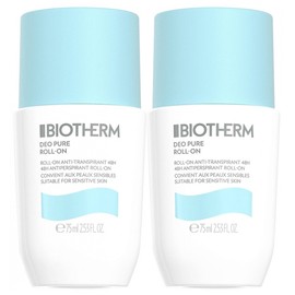 Biotherm Deo Pure Antiperspirant Roll-On 2 x 75ml