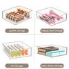 Acrylic Drawer Organizers - 21 Drawers 4 Set - Clear