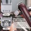 Qblahip 2024 Version Detachable Pet Dog Grooming Clipper Stainless Steel