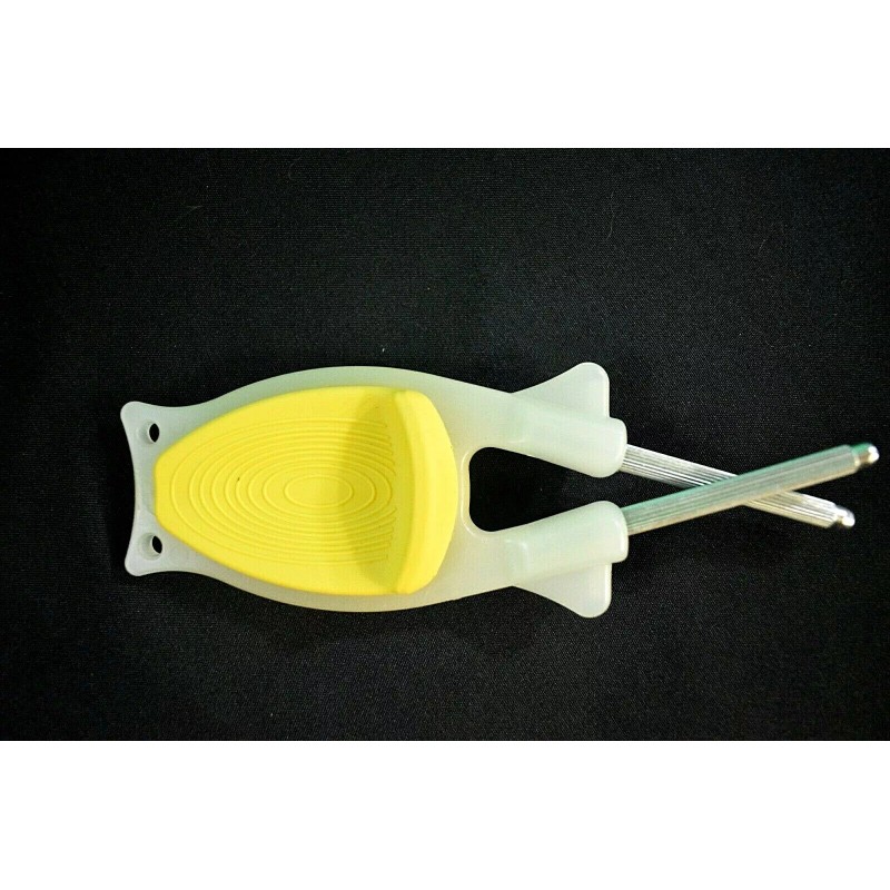 Block sharpener Glow in the dark-Outdoorsm - Plastic, Glow Blue