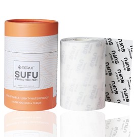 PEPAX Tattoo Aftercare Bandage - SUFU 4"x 10 Yard Second Skin Tattoo Cover Up Patch Waterproof Tattoo Bandage Breathable Tattoo Cover Up Tape Transparent Tattoo Wrap for Healing Tattoo Protection Film