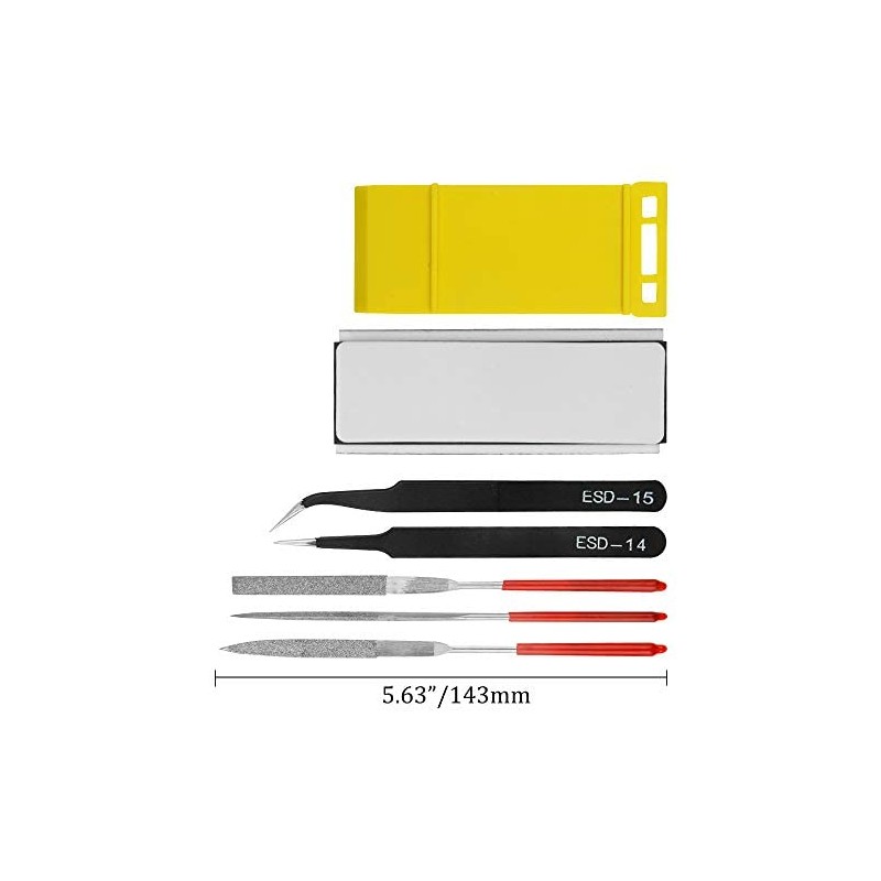 BGTXINGI Gundam 24-Piece Modelling Tool Set with Plastic Box for