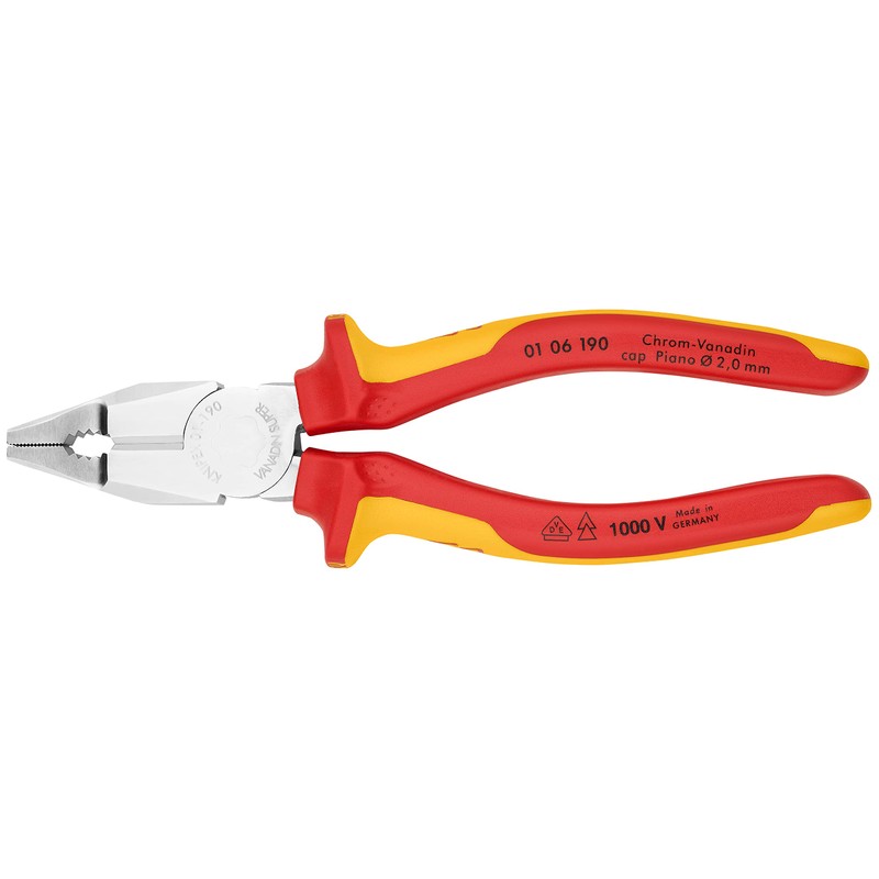 クニペックス KNIPEX 0106-190 絶縁ペンチ 1000V