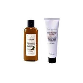[Classic set] Rubell (LebeL) Natural Hair Soap with JO (jojoba 240ml) & Natural hair treatment with RP (rice protein 140g)