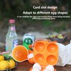 TREABEAR Egg Container for Travel, Egg Box, Plastic Egg Box