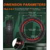 BANGTING 2PCS 60/70-6.5 Scooter Tire Tubeless - 10x2.50 Front or