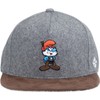 Bavarian Caps Cap Papa Smurf Grey, gray