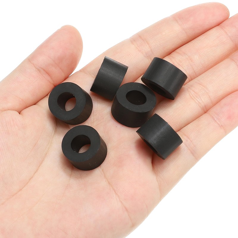 PATIKIL M8 Rubber Flat Washer, 8 Pack 8mm ID 16mm