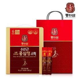 동의삼 6년근 VIP 홍삼정스틱 10g 100포 명절선물 부모님선물 6-Year-Old Donguibogam Red Ginseng Stick 10g 100 Packs VIP Holiday Gift Parent Gift