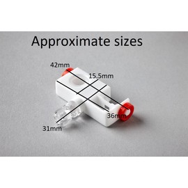 Pack of 10 Vertical Blind Parts/Carriers/Trucks/Hooks/Runners 3.5" 89mm VT1133