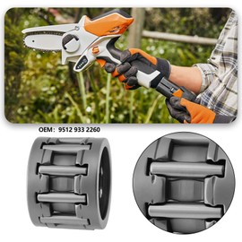 Briny River 2pcs Chainsaw Clutch Drum Bearing Replacement Part 9512-933-2260 or 9512 933 2260 Compatible with Stihl 026 034 036 MS260 MS261 MS311 MS391