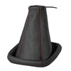 L&P A0002-1 Gear Stick Gaiter 100% Genuine Leather Black Stitching