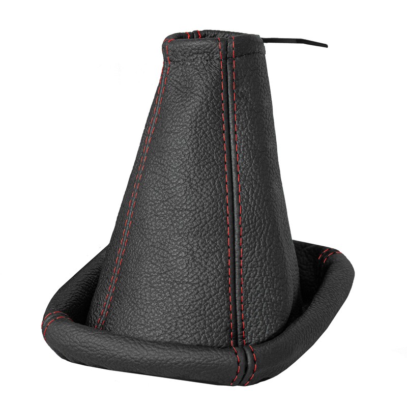 L&P A0002-1 Gear Stick Gaiter 100% Genuine Leather Black Stitching