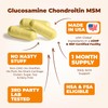 Glucosamine Chondroitin MSM and Turmeric Supplement - Joint Support Supplement