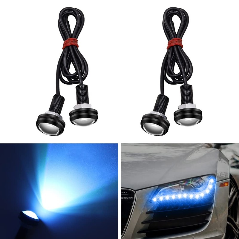 X-STYLE LED Daylight Eagle Eye LED Ice Blue Large Ball