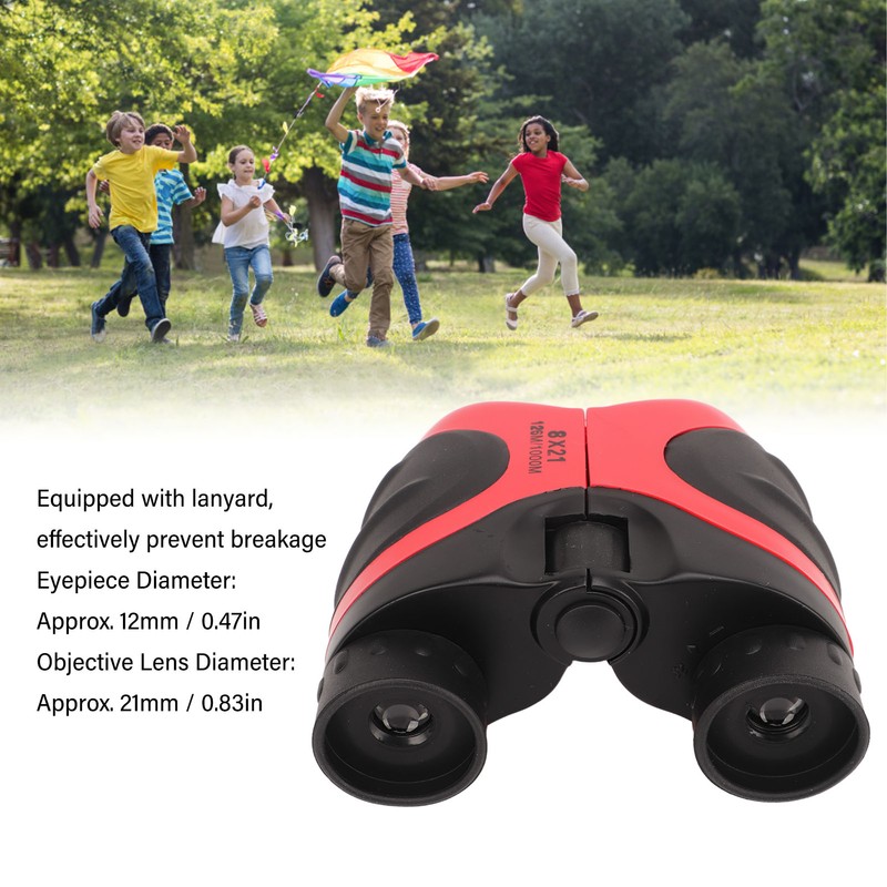 Children's Binocular HD Foldable Portable Mini High Magnification Kids Telescope
