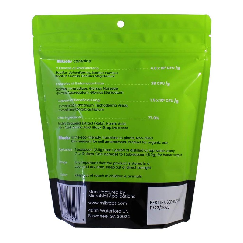 Mikrobs - Microbial Superpack for Living Soil. Revitalize Plants (8