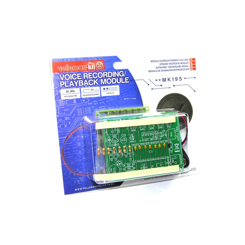 Velleman MiniKits Voice Recording-Playback Module