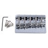 Electric Bass Bridge 5 String Bass Saddle Bridge Thickened Tailpiece