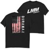 LMM Duramax T-Shirt Mens Diesel Truck Shirt with American Flag