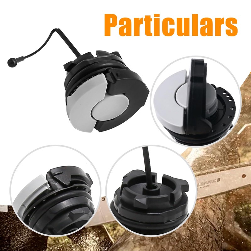 Hoypeyfiy 3 Pcs 00003500533 Gas Fuel Cap, Replacement for HT100