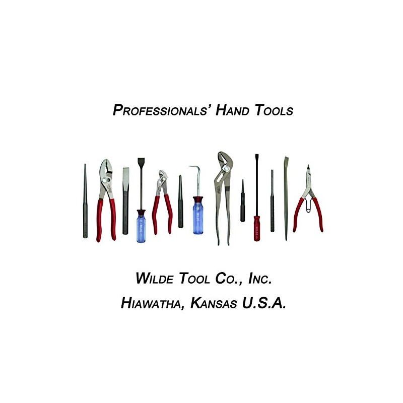 Wilde Tool 544.Z/HT 7" Cotter Key Extractor-Pigtail Hook-Zinc