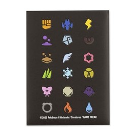 Pokémon Center: Pokémon TCG Elemental Types Card Sleeves (65 Sleeves)