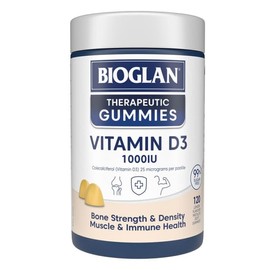 Bioglan Buy Bioglan Therapeutic Gummies Vitamin D3 1000IU 120 Gummies Online