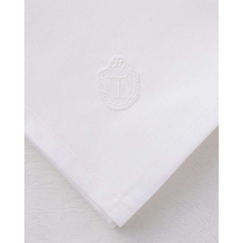 Hug Handkerchief, Bridal Wedding Handkerchief, White, Initial (Men's/Groom), Men, Ceremonial