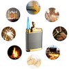 Pocket Torch Lighter, Jet Flame Butane Lighter with Flame Dial,