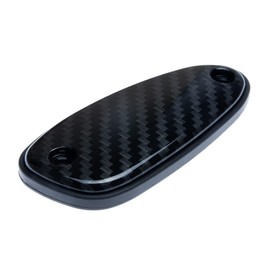 VMS RACING Carbon Fiber Look Antenna Block-Off Delete Plate Cover Cap with Rubber Gasket Kit Compatible with Honda Civic EG6 CX DX Si JDM 96 97 98 99 00 1996-2000