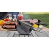 JNXHON Kitchen Tools BEST DAD EVER Heavy Duty Cast Iron