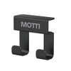 MOTTI Simple Design Desk Hook, Black, Multi-functional Hook, Load Capacity