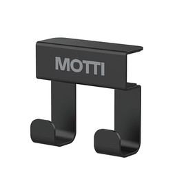 MOTTI Simple Design Desk Hook, Black, Multi-functional Hook, Load Capacity 13.2 lbs (6 kg)
