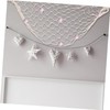 CAXUSD 1 Set Nautical Fishnet Wall Hanging Decor Rustic Beach