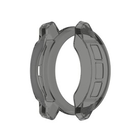 For Garmin instinct 2 Case, SHEAWA 2 Pack Protective Case Protective Cover Translucent TPU Case Accessories for Garmin instinct2 (Black)