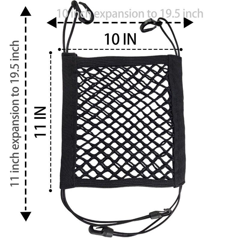 Motorcycle Cargo Net - Luggage Strap Rack Expansion Organizer Net