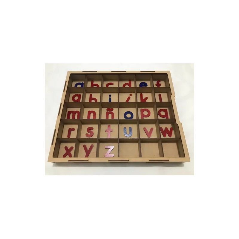 Alfabeto Móvil Montessori Letras