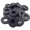 TERF® M8 Black Rubber Flat Washer M8 / 8mm ID